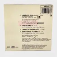 Liberian Girl CD Single (UK) – Michael Jackson Market