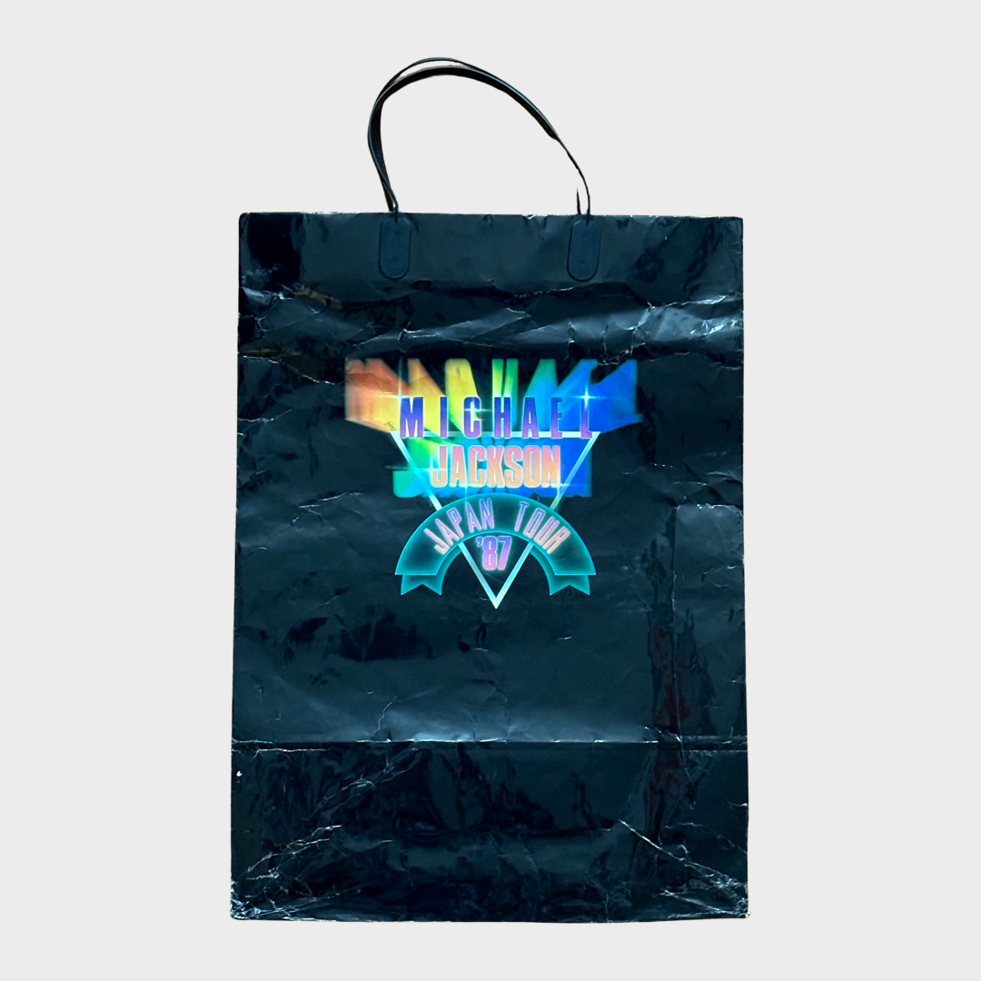 Michael Jackson　 BAD TOUR　BAG（新品未使用） Michael Jackson BAD World Tour Merchandise Bag (Japan) – Michael