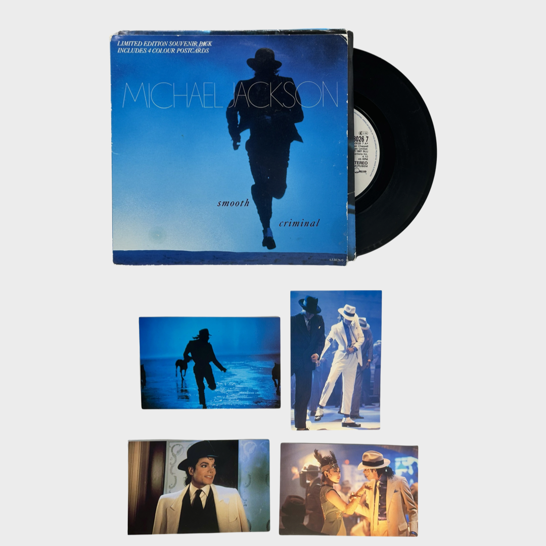 Michael Jackson Smooth Criminal 7” Single Souvenir Pack (UK), image size:1080x1080