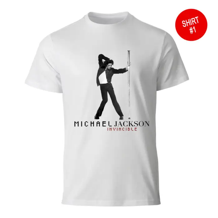 Michael Jackson Invincible Custom T-Shirt # 1