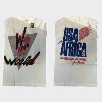 USA For Africa We Are The World Original Tank Top Shirt – Michael