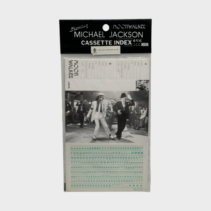 Michael Jackson Moonwalker Cassette Index TOWA (1)