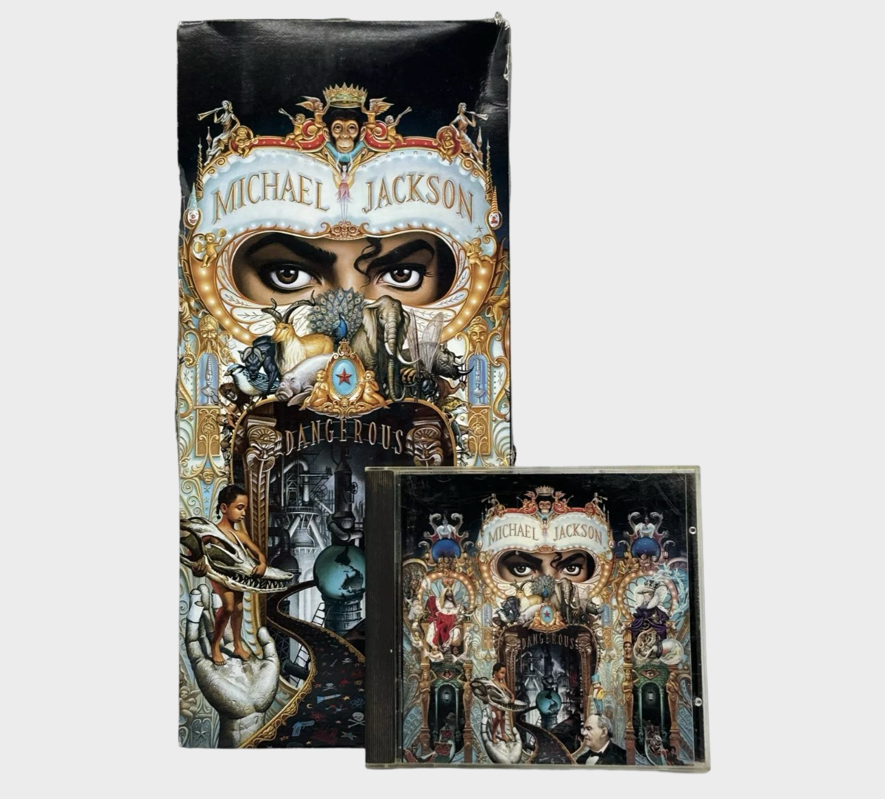 Michael Jackson 'Dangerous' CD Longbox (USA) – Michael Jackson Market