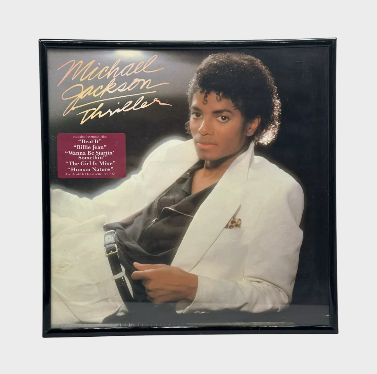 Michael Jackson 'Thriller' Original Framed Record Cover