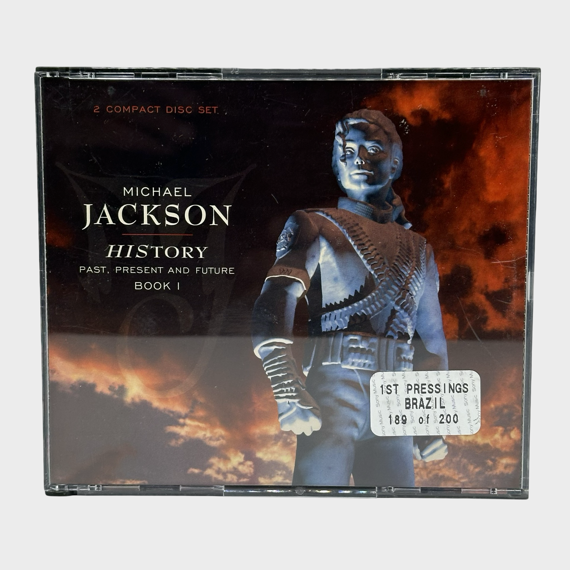 Michael Jackson 'HIStory' 1st Pressing CD (Brazil) – Michael
