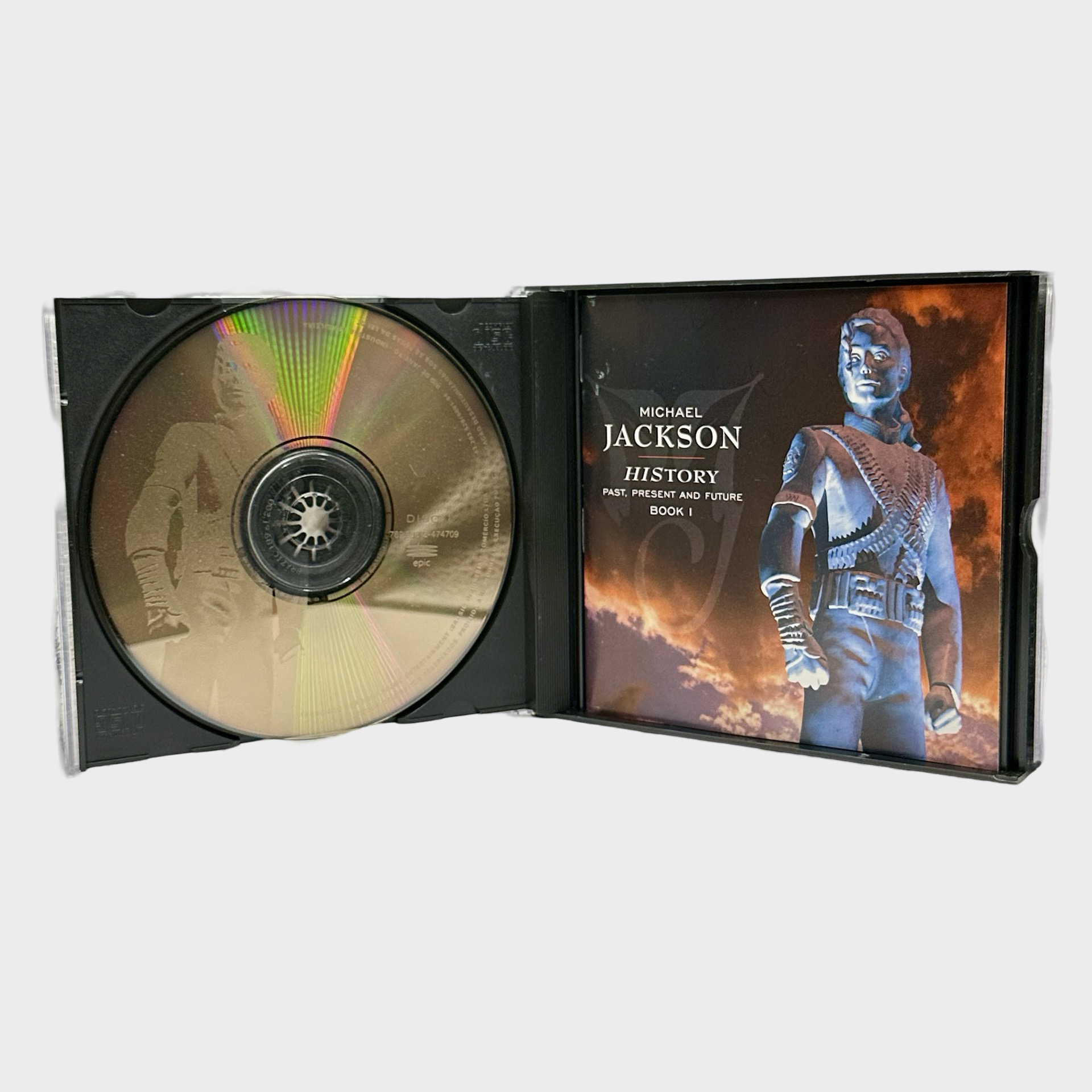 Michael Jackson 'HIStory' 1st Pressing CD (Brazil) – Michael