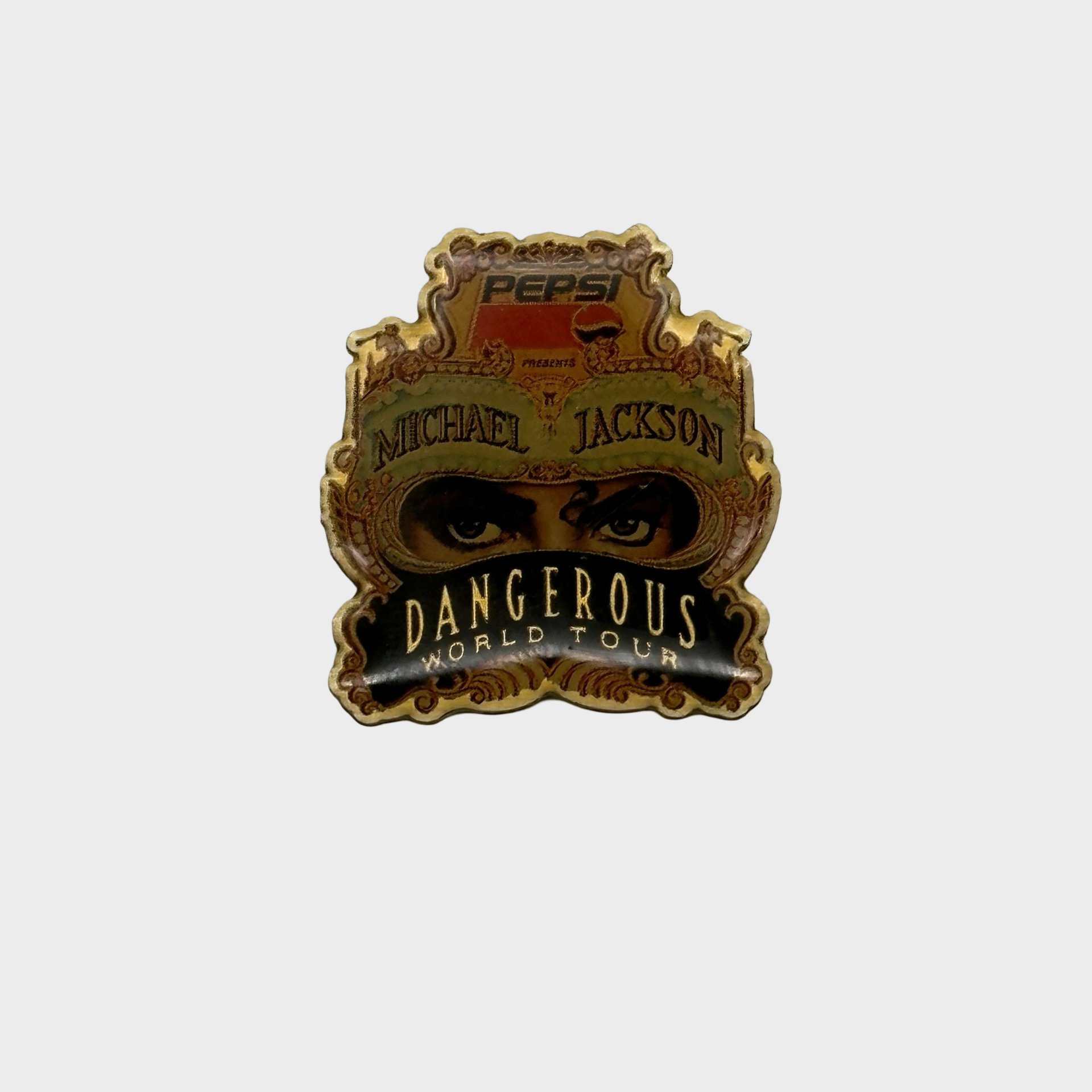 Michael Jackson 'Dangerous' 1″ Pin – Michael Jackson Market