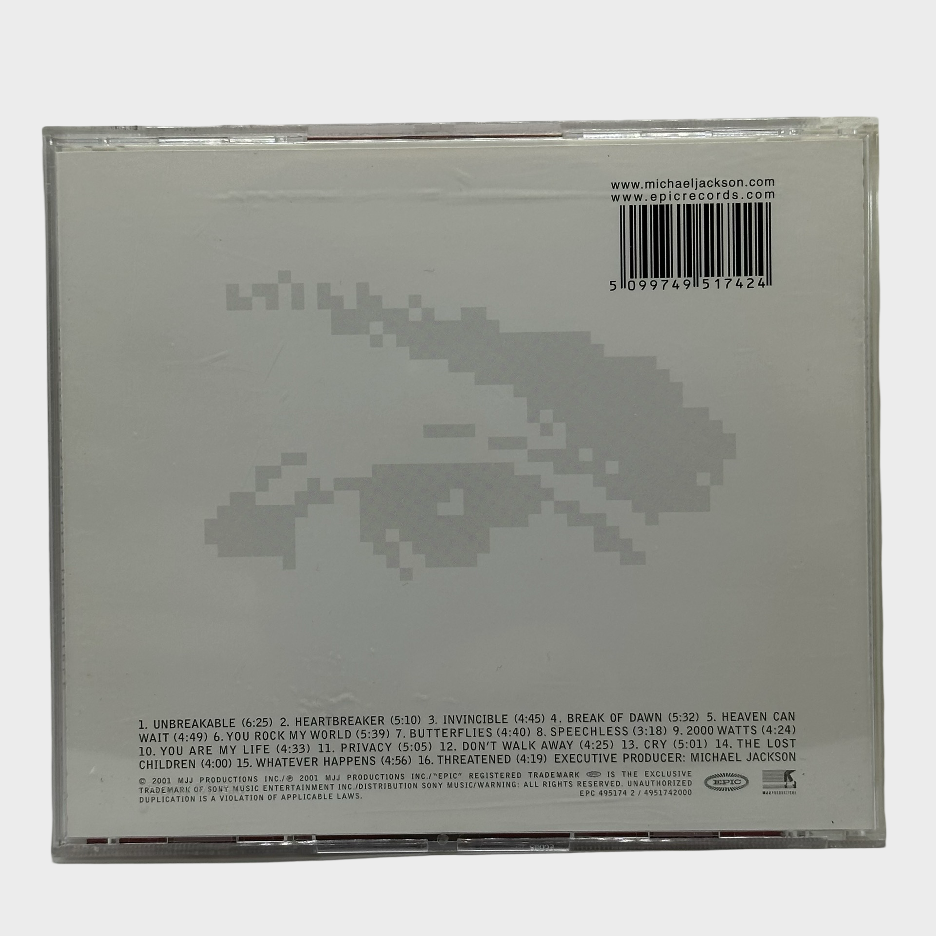 Michael Jackson 'Invincible' CD Red (USA) – Michael Jackson Market