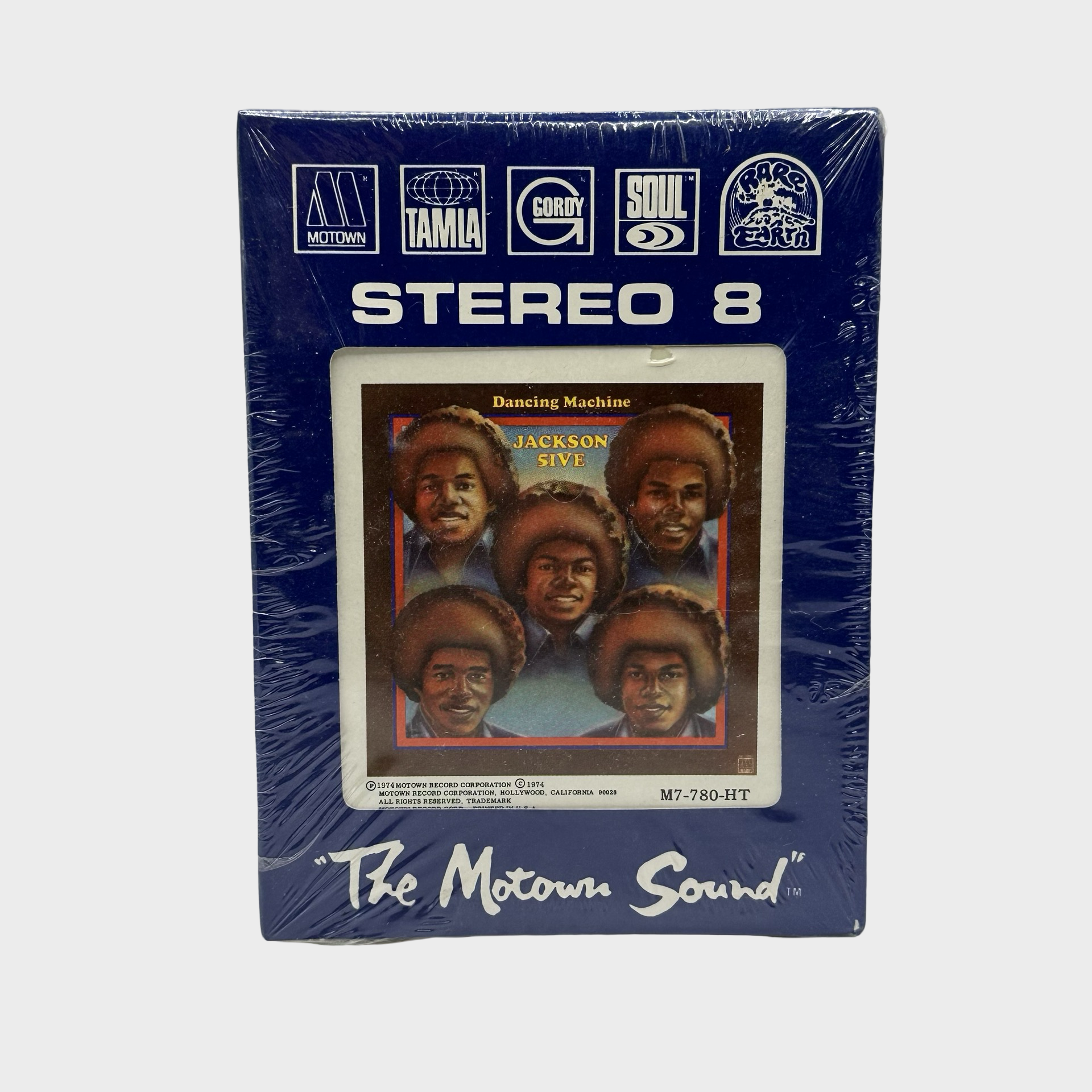 Jackson 5 'Dancing Machine' Sealed 8-Track Tape (USA)