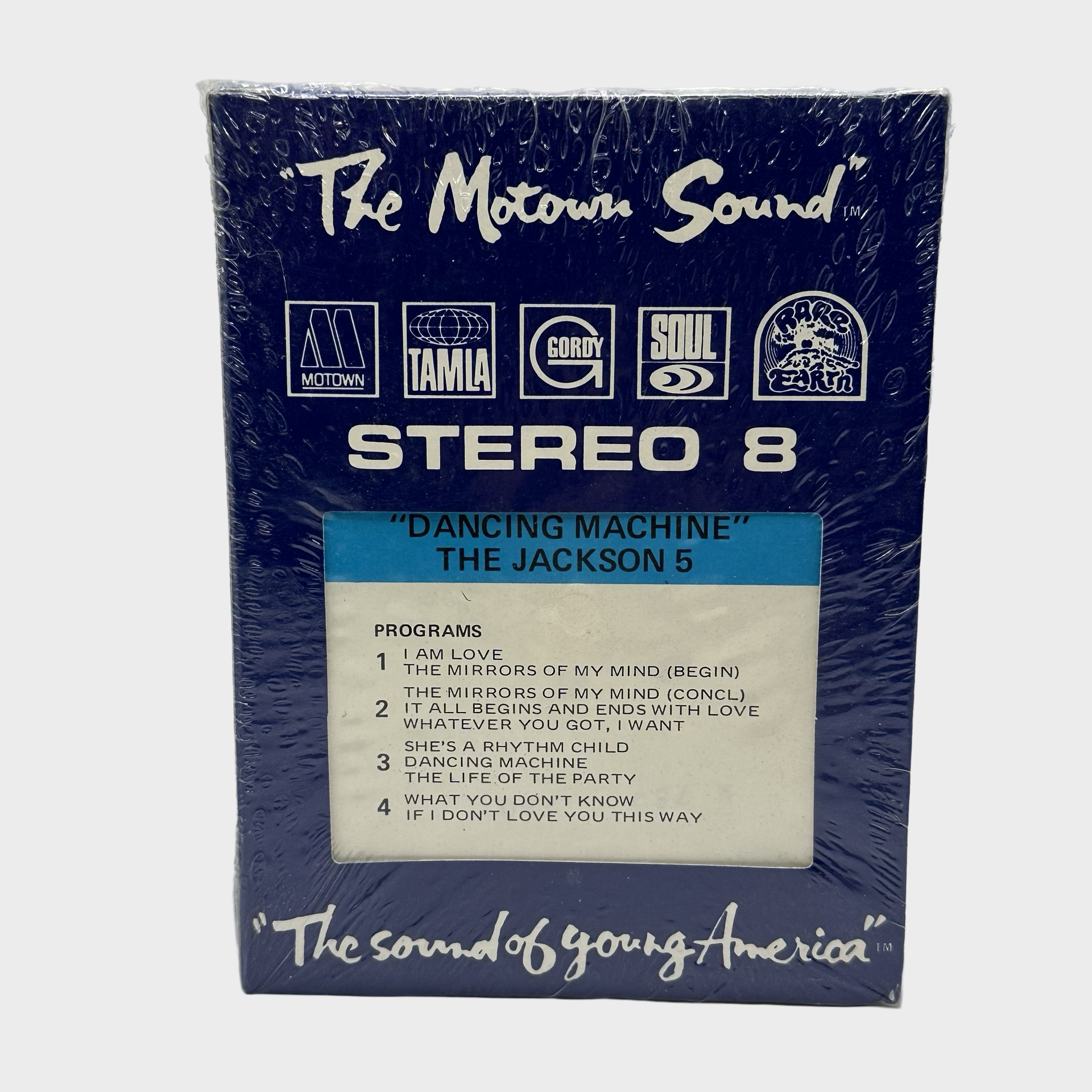 Jackson 5 'Dancing Machine' Sealed 8-Track Tape (USA) - Image 2