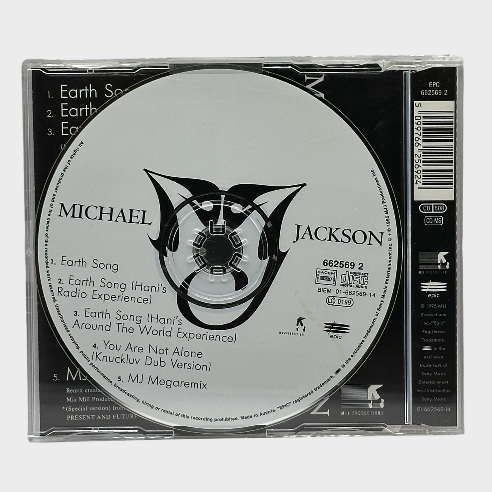 Michael Jackson 'Earth Song' CD Single (Germany) – Michael Jackson