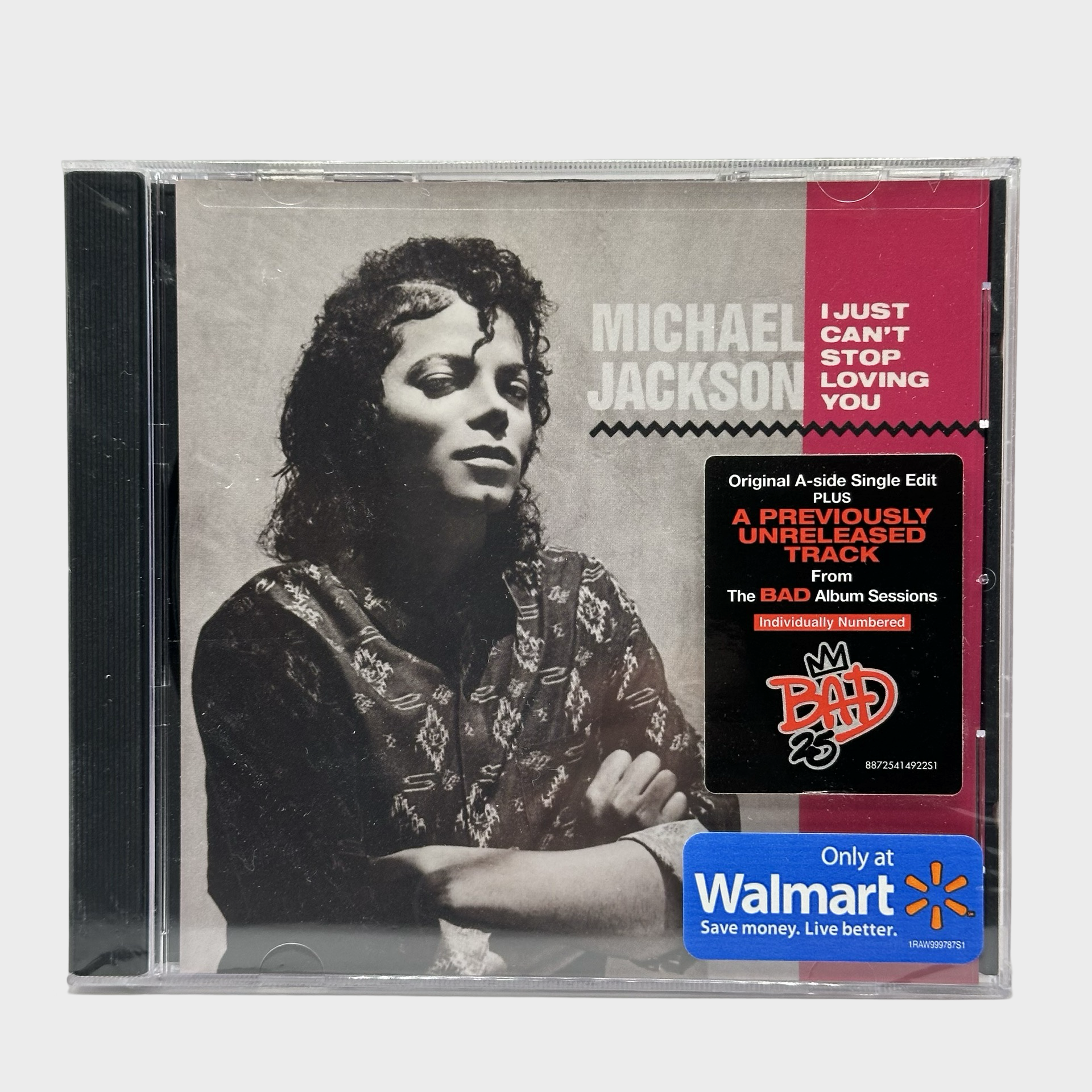 Michael Jackson 'I Just Can't Stop Loving You' Sealed CD Single