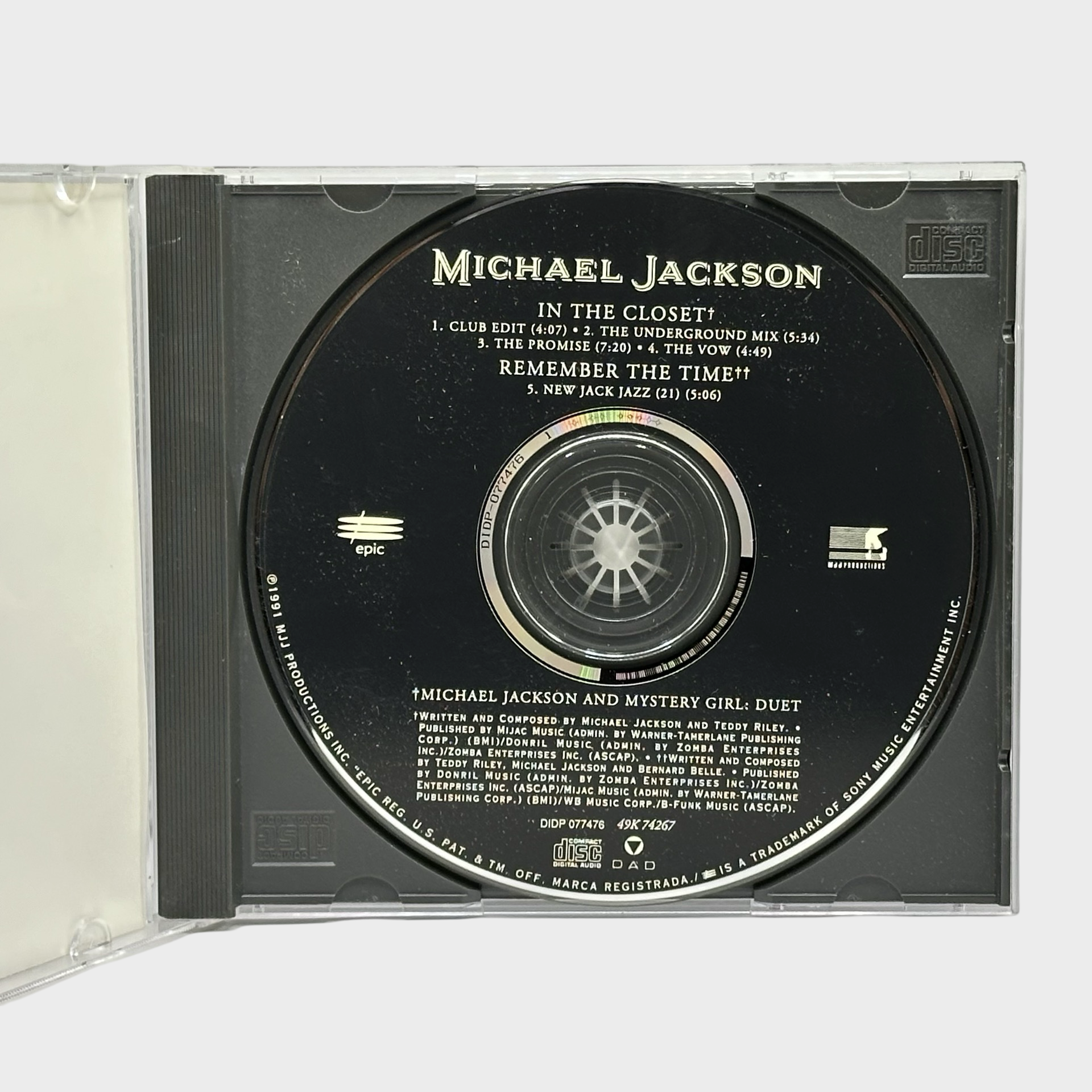 Michael Jackson ‘In The Closet’ CD Single (USA) - Image 3