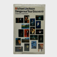 Michael Jackson 'Dangerous Tour Souvenir' Limited Edition Cassette