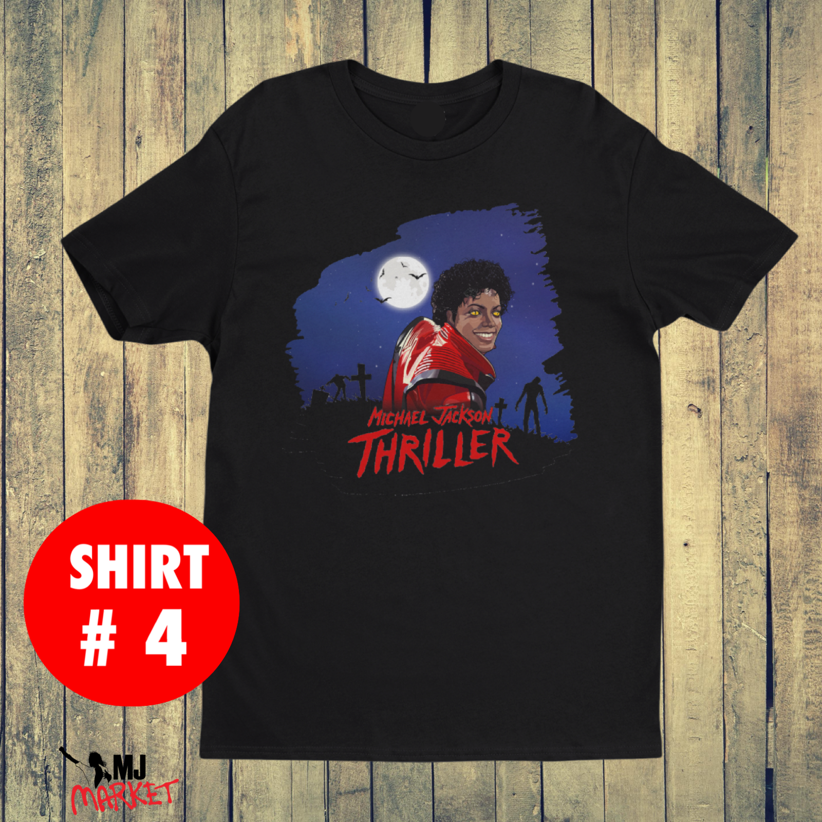 Michael Jackson THRILLER Tシャツ Michael Jackson's Thriller T-Shirt Men's Small – Subtle Flex