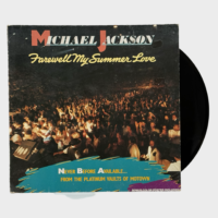 Michael Jackson Farewell My Summer Love LP Record (Germany