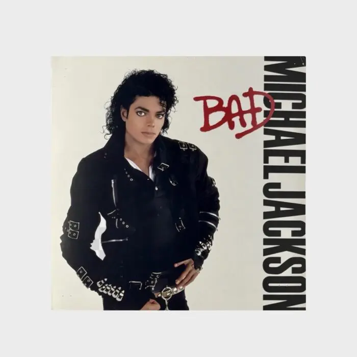 Michael Jackson BAD Single-Sided Promo 12" Record Store Flat Poster