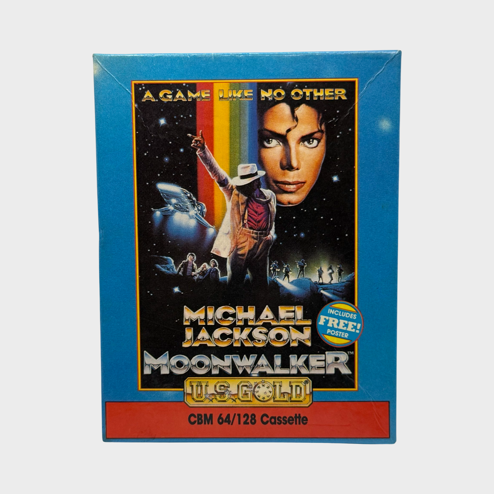 Michael Jackson Moonwalker CBM 64/128 Cassette Game – Michael
