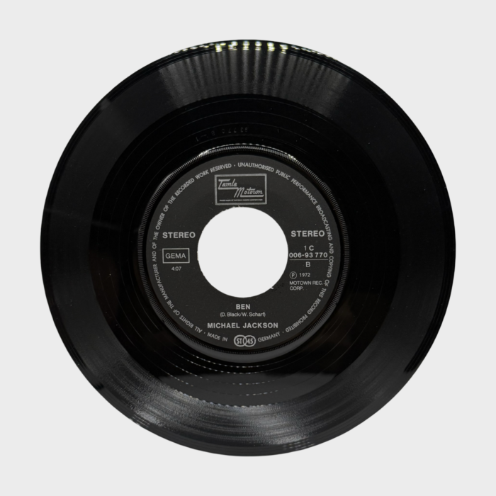 Michael Jackson 'Ain't No Sunshine' / Ben 45 Single (Germany