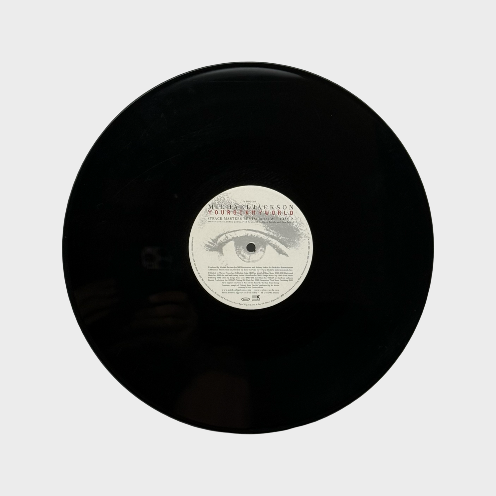 Michael Jackson You Rock My World 12″ Single (USA) – Michael
