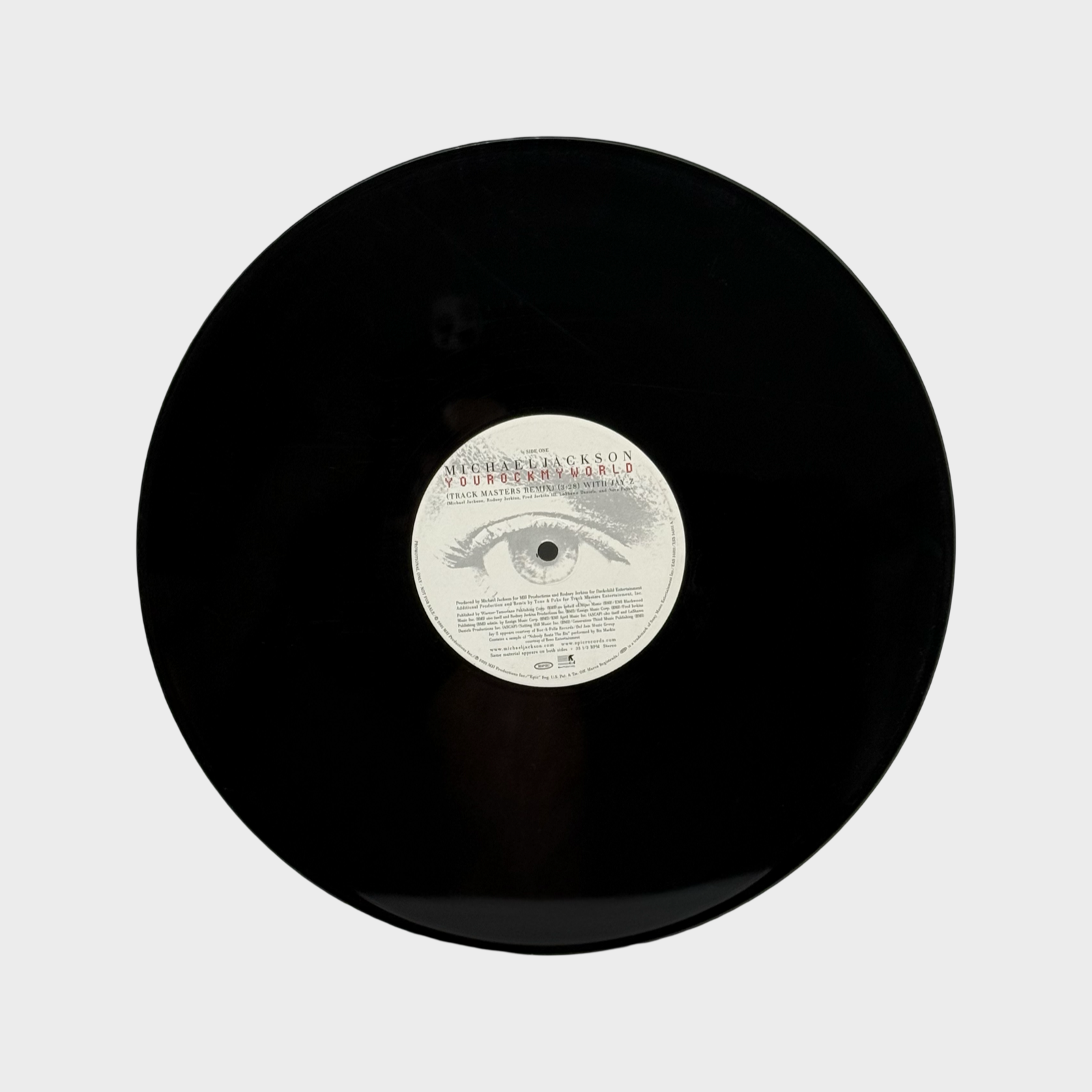 Michael Jackson You Rock My World 12″ Single (USA) – Michael