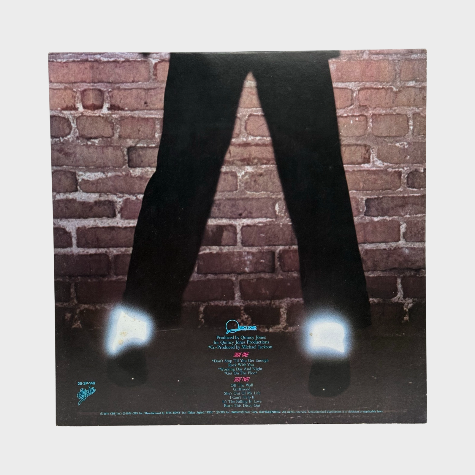 Michael Jackson Off The Wall LP Record (Japan) – Michael Jackson