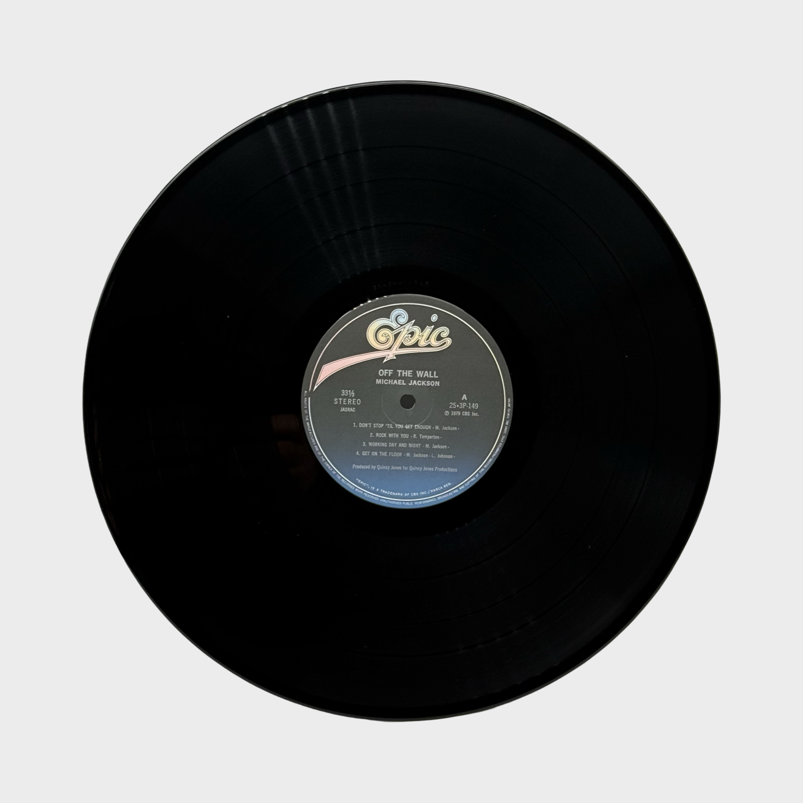 Michael Jackson Off The Wall LP Record (Japan) – Michael Jackson