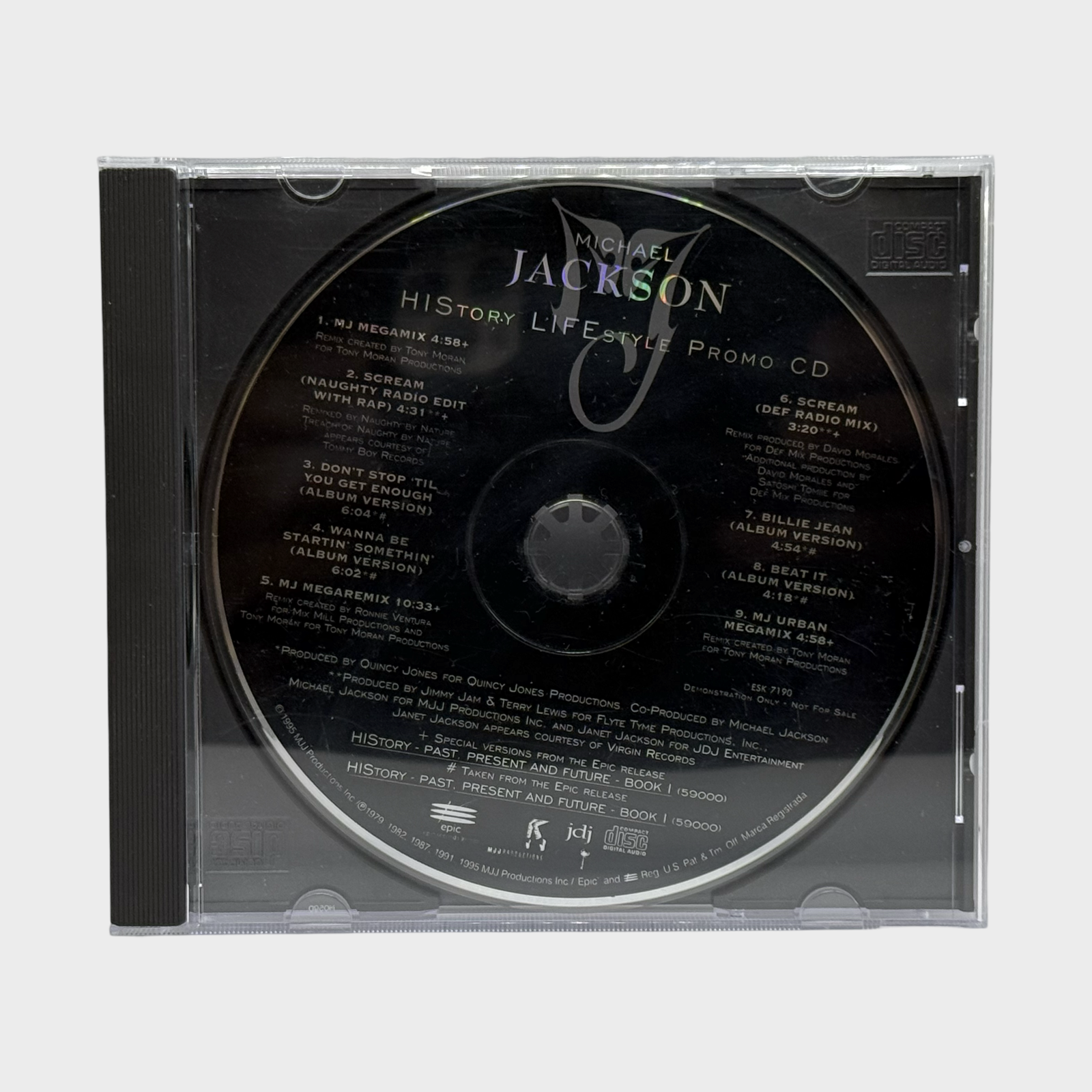 Michael Jackson HIStory Lifestyle Promo CD (EURO) – Michael