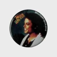 Michael Jackson Moonwalker Official Badge Button (Japan) – Michael
