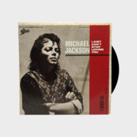 Michael Jackson 'I Just Can't Stop Loving You' 45 Single (Japan