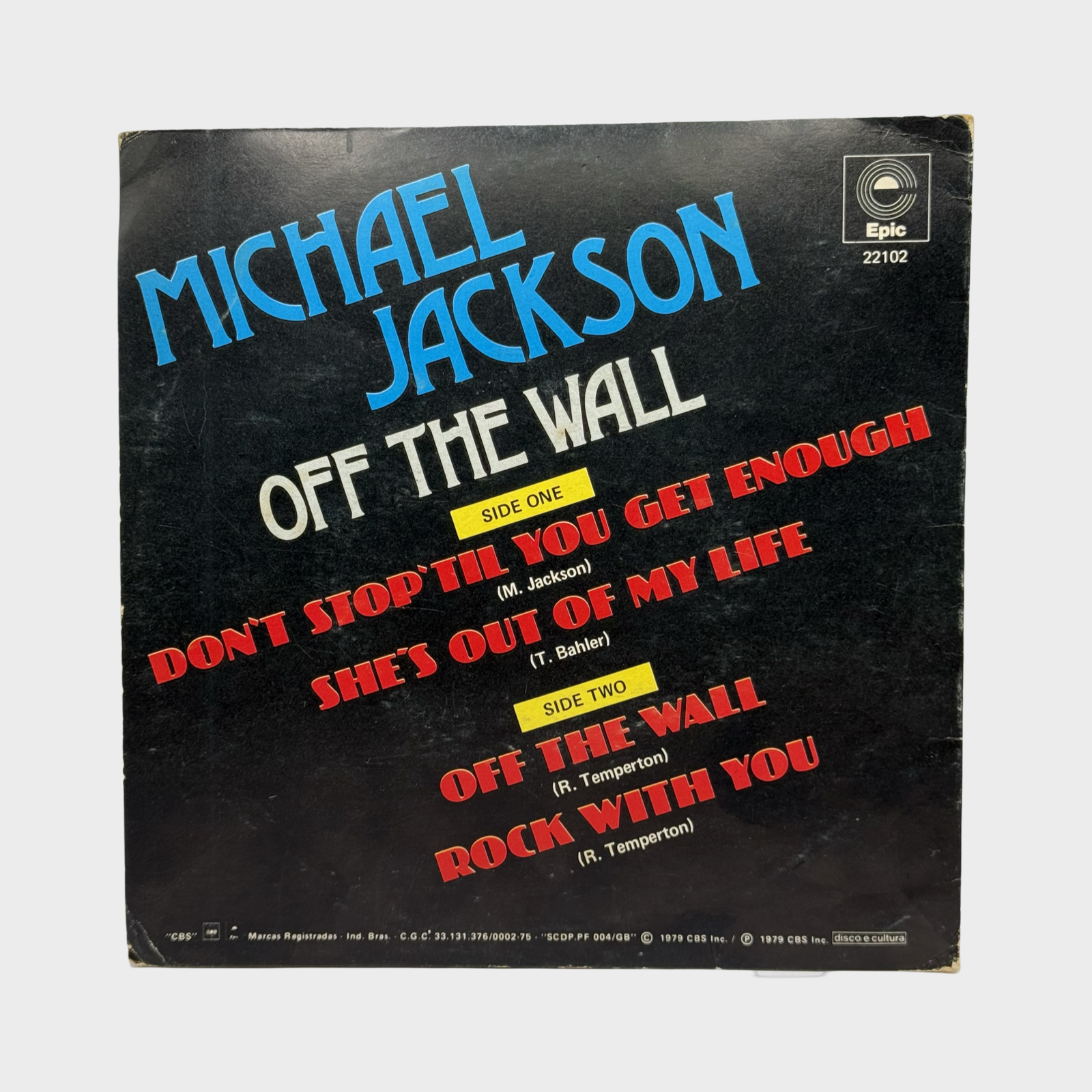 Michael Jackson 'Off The Wall' 7″ EP (Brazil) – Michael Jackson Market