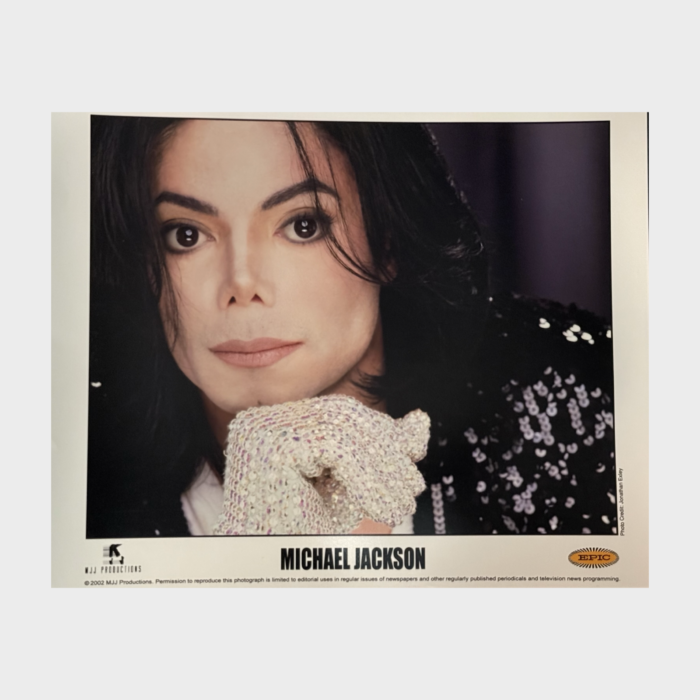 Michael Jackson Invincible 8x10 Promo Press Photo