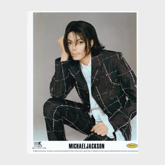 Michael Jackson 1999 Color 8x10 Promo Press Photo