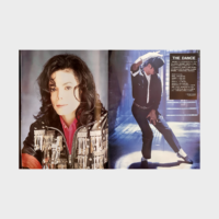 Michael Jackson Dangerous World Tour Program with Merch Bag