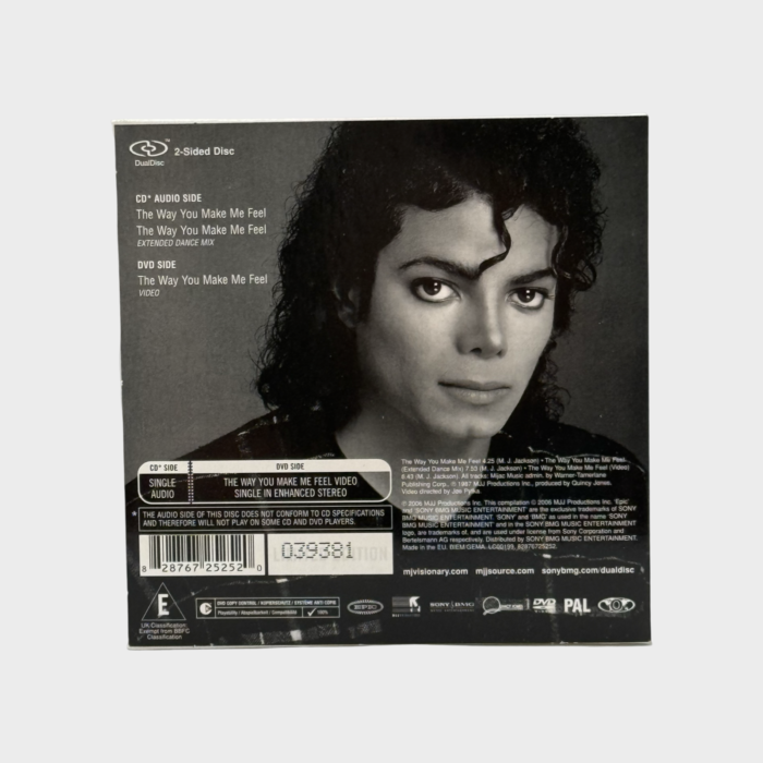 Michael Jackson 'The Way You Make Me Feel' Visionary Video Single