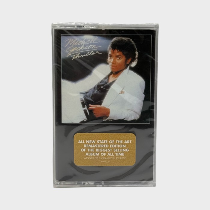 Cadre Pour K7 Audio – Michael Jackson – Thriller – Neuf, 27x22x5 Cm