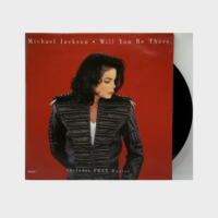 Michael Jackson 'Will You Be There' 45 Single with Poster (UK