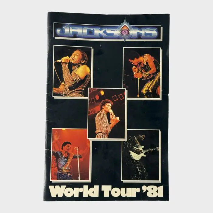 The Jacksons Triumph World Tour Program Book (USA)