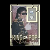 MJ Limited Edition Swarovski Glove Swatch Gold Trading Card # 16