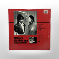 Michael Jackson I Just Can't Stop Loving You 12″ Single Poster