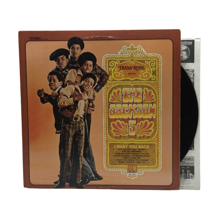 Jackson 5 'Diana Ross Presents The J5′ LP Record (USA