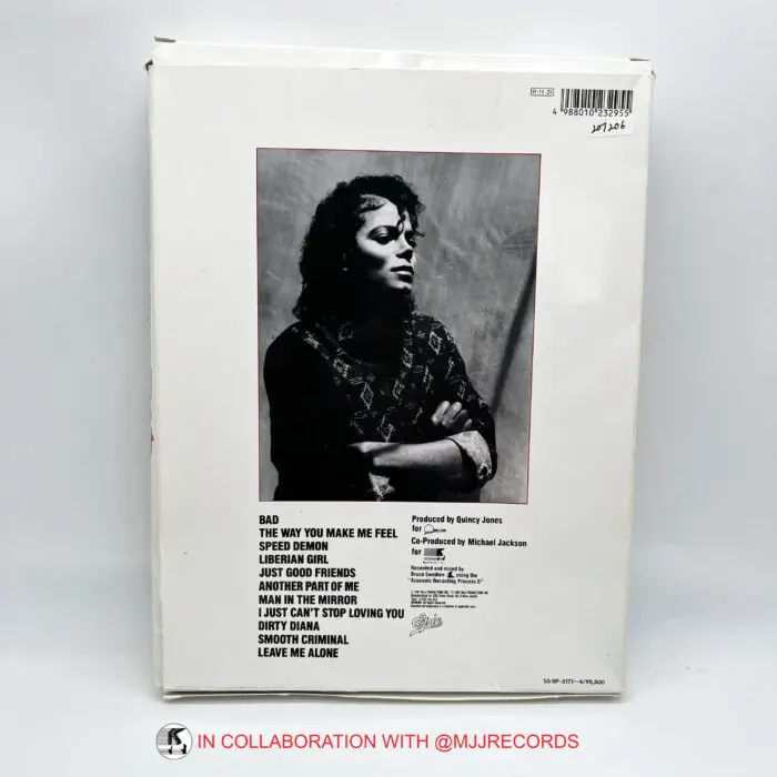 Michael Jackson 'BAD BOX' Tour Set with sealed CD (Japan