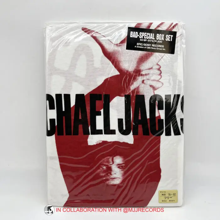 Michael Jackson 'BAD BOX' Tour Set with sealed CD (Japan