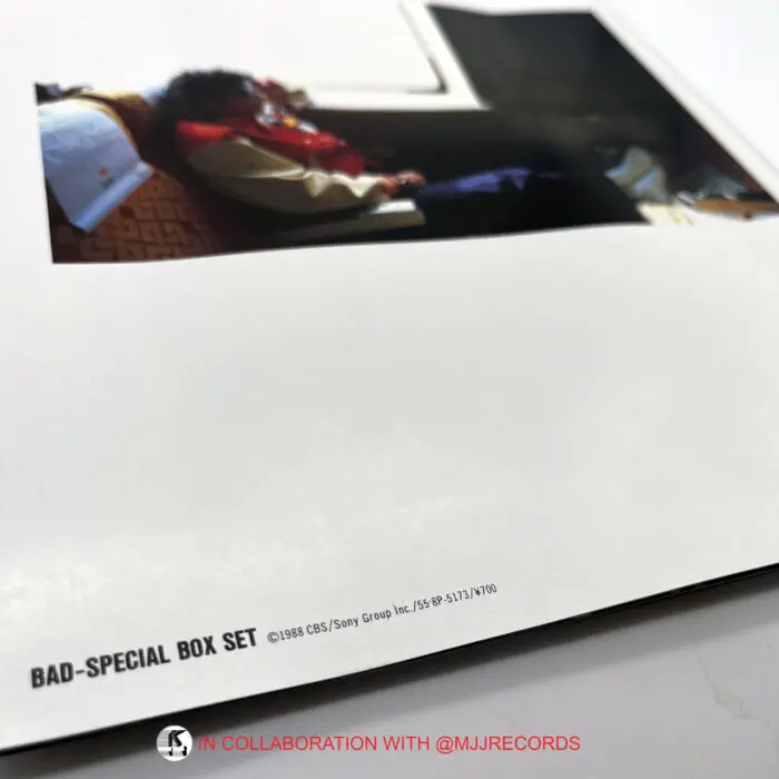 Michael Jackson 'BAD BOX' Tour Set with sealed CD (Japan