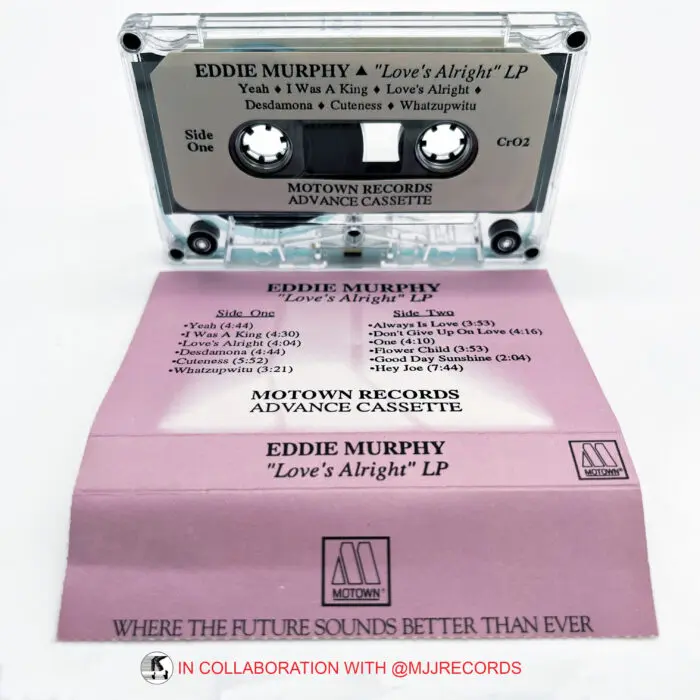 Eddie Murphy advance promo cassette loves alright whatzupitu