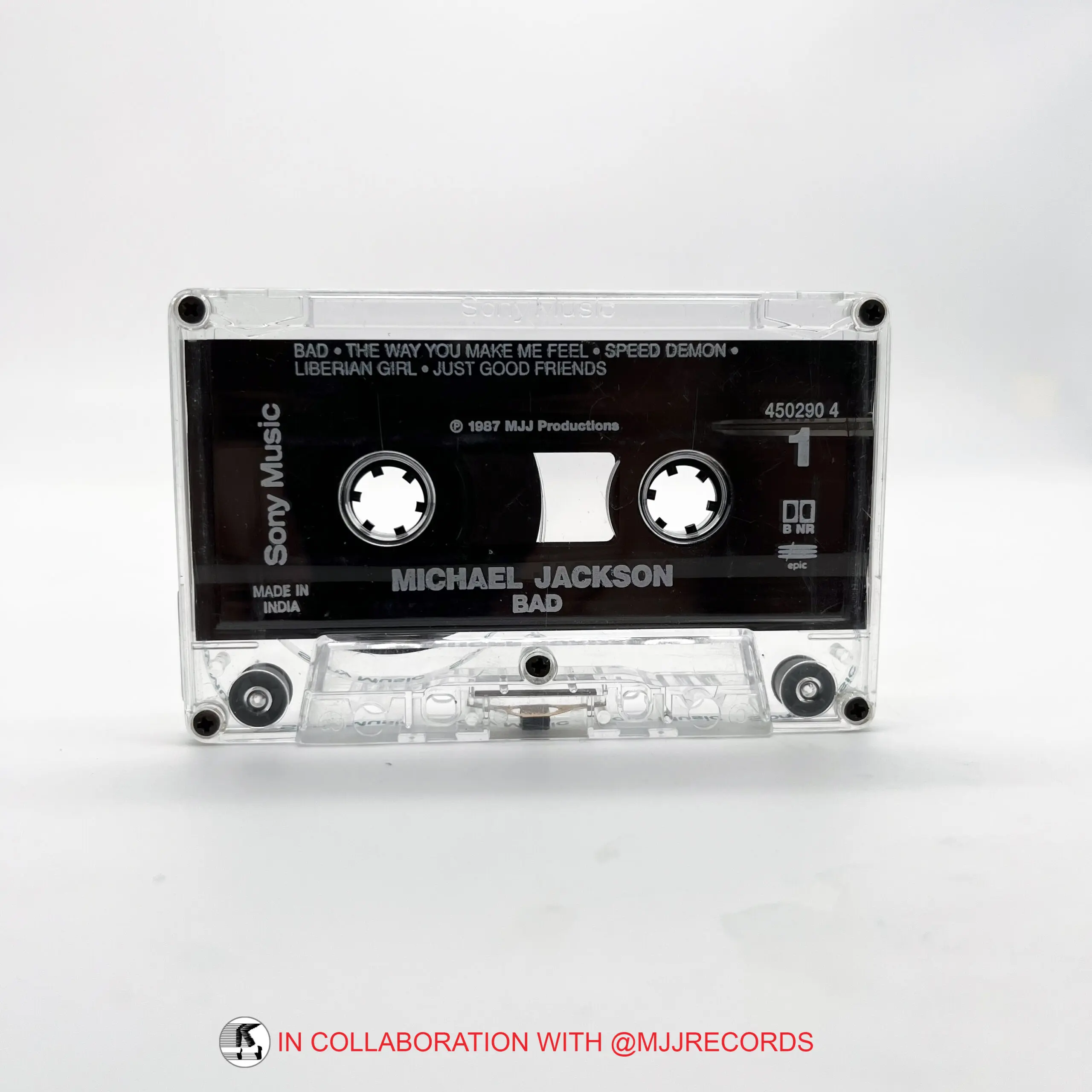 Michael Jackson 'BAD' Cassette (India) - Image 4