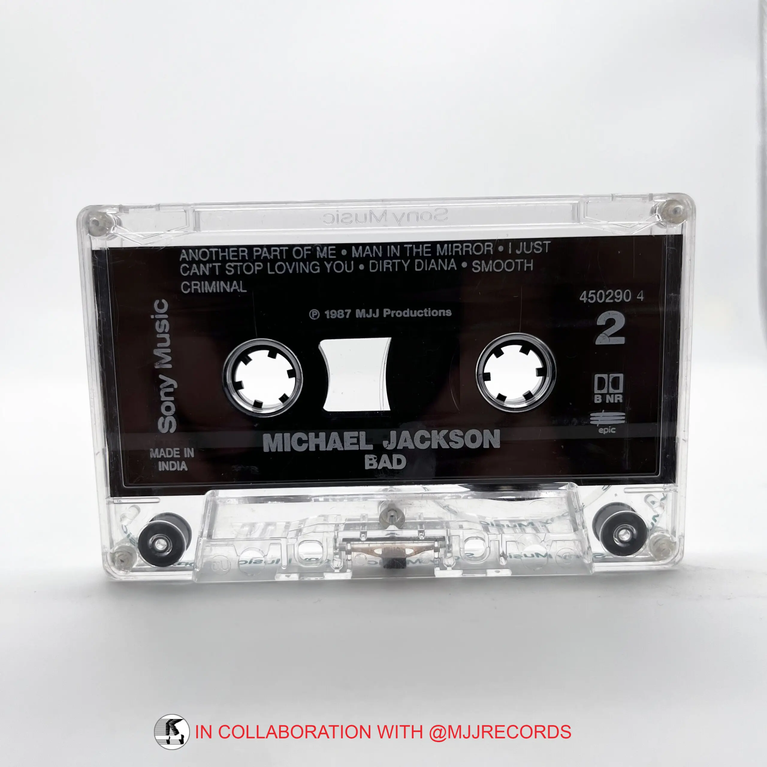 Michael Jackson 'BAD' Cassette (India) - Image 5