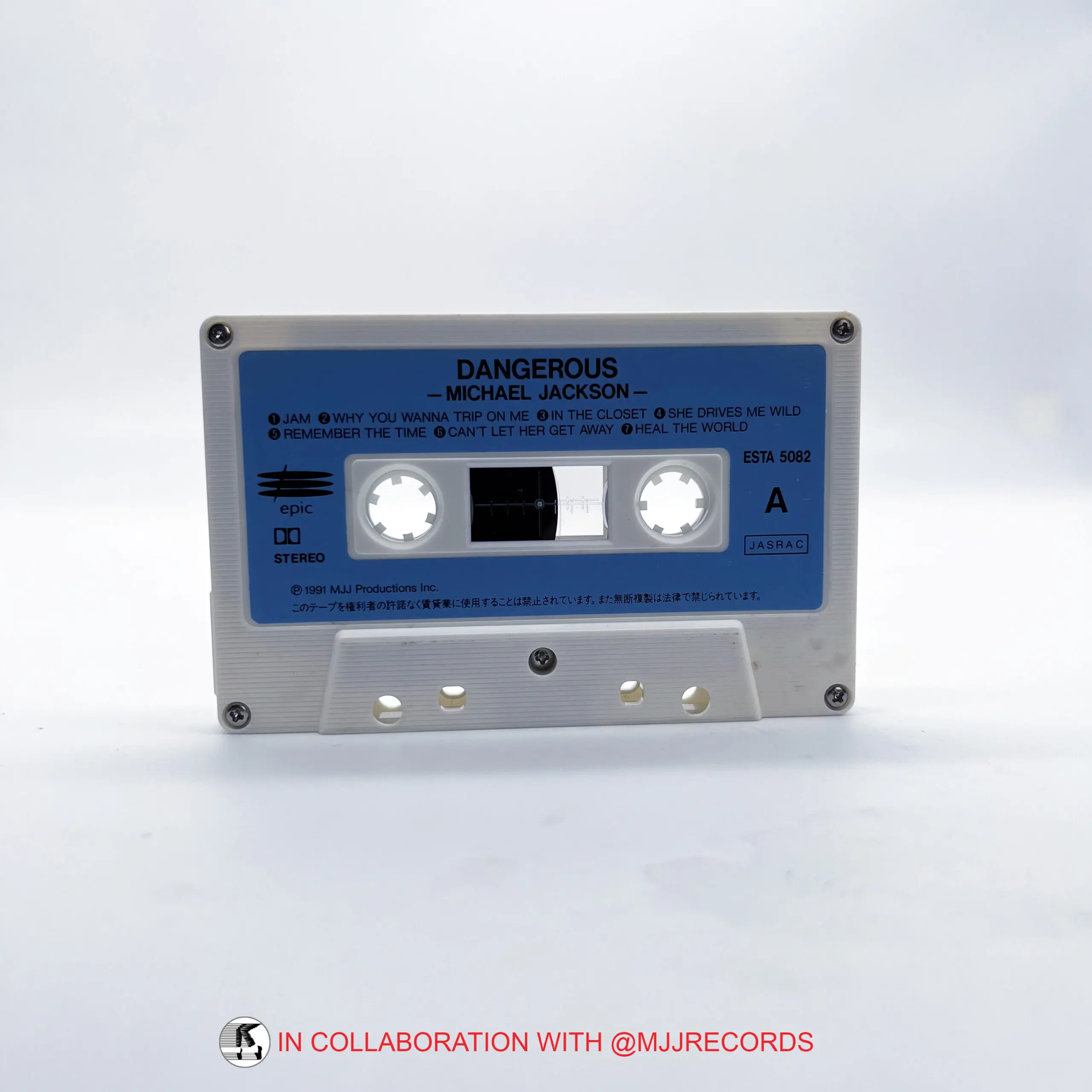 Michael Jackson 'DANGEROUS' Cassette (Japan) – Michael Jackson Market