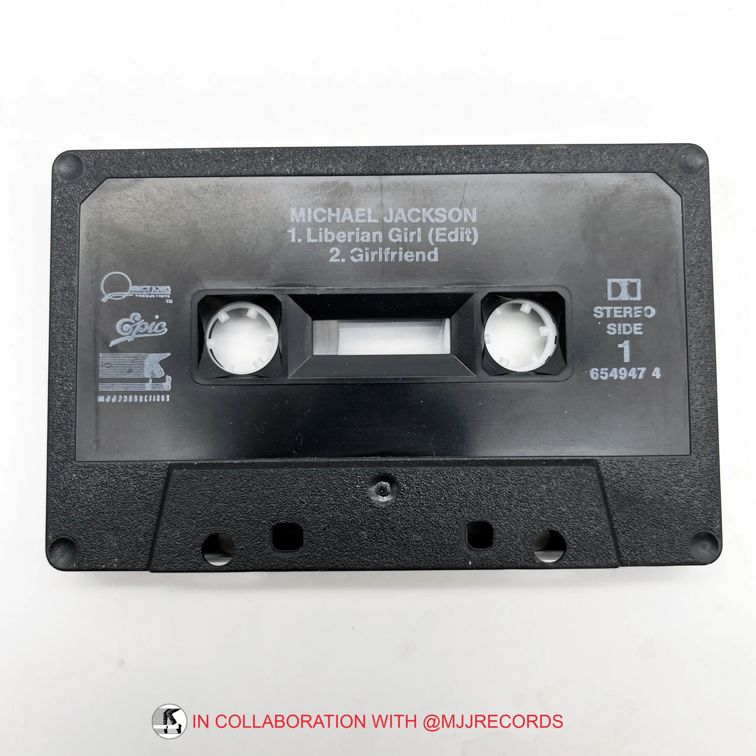 Michael Jackson 'LIBERIAN GIRL' Super Rare Single Cassette