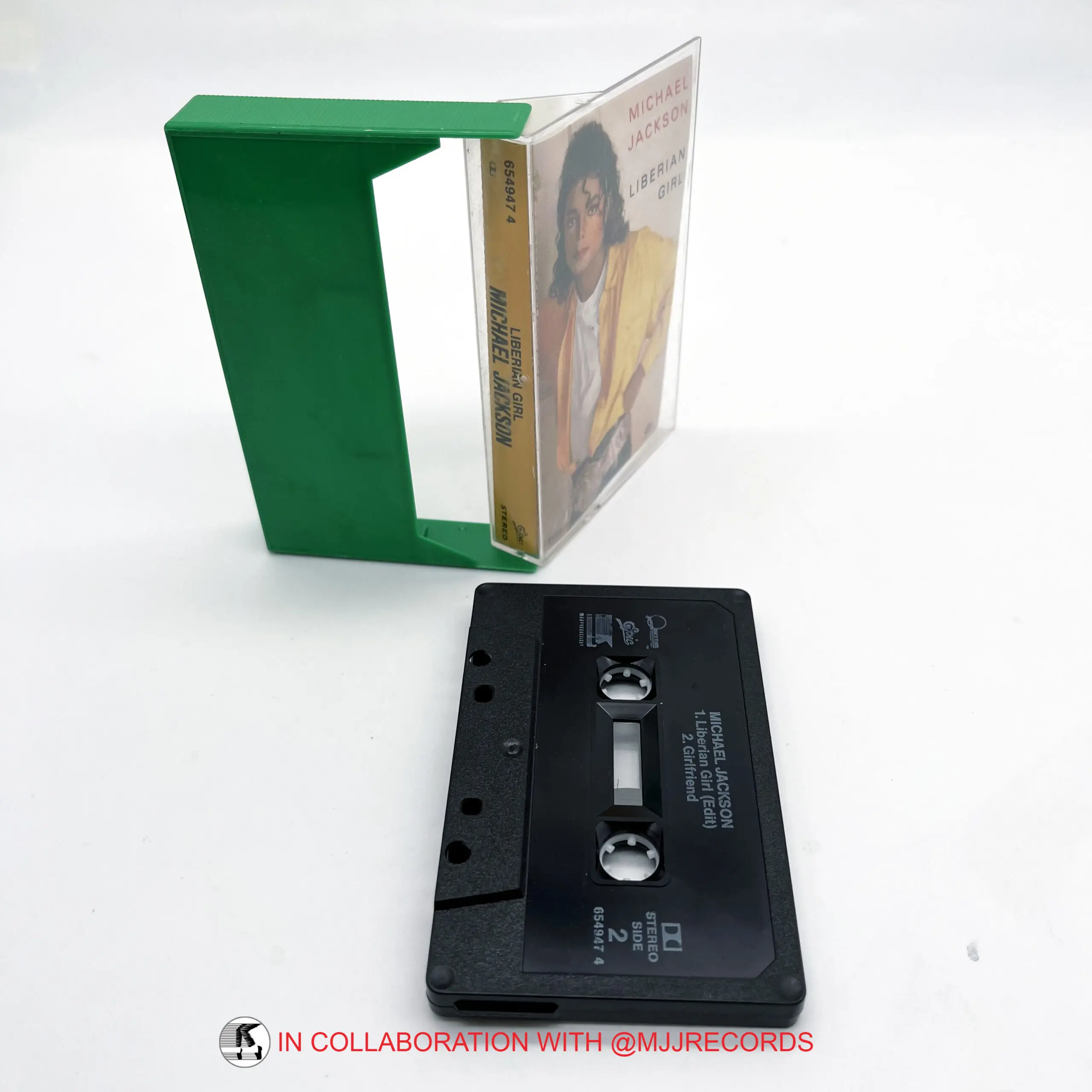 Michael Jackson 'LIBERIAN GIRL' Super Rare Single Cassette